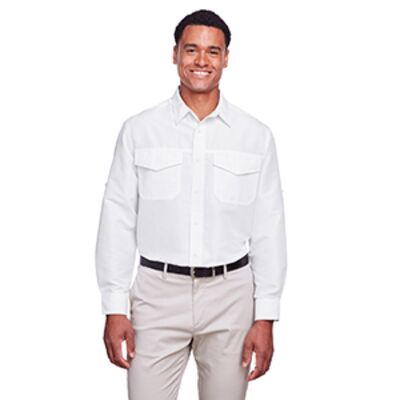 Harriton Men's Key West Long-Sleeve Performance Staff Shirt M580L Men's Key West Long-Sleeve Performance Staff Shirt Thumbnail