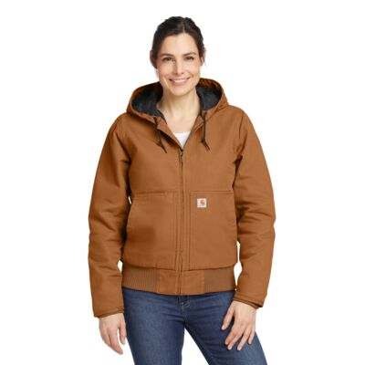 Carhartt Women's Washed Duck Active Jac CT104053 Women's Washed Duck Active Jac Thumbnail