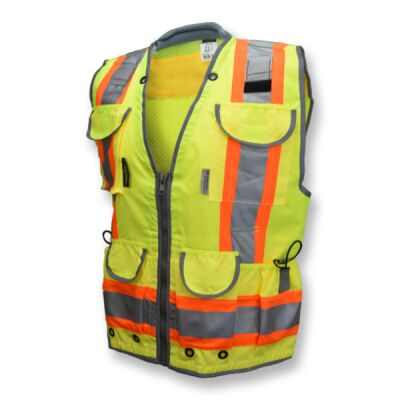 Radians SV55 Class 2 Heavy Woven Two Tone Engineer Vest Thumbnail