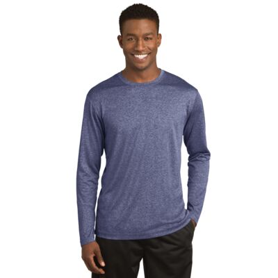 Sport Tek Long Sleeve Heather Contender ™ Tee ST360LS Long Sleeve Heather Contender ™ Tee Thumbnail