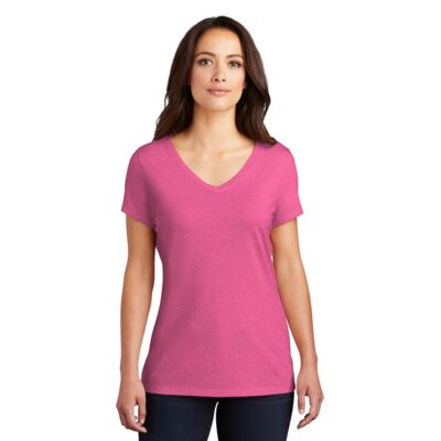 District Women's Perfect Tri ® V Neck Tee DM1350L Women's Perfect Tri ® V Neck Tee Thumbnail