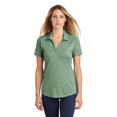 Sport Tek ® Ladies PosiCharge ® Tri Blend Wicking Polo LST405 ® Ladies PosiCharge ® Tri Blend Wicking Polo Thumbnail