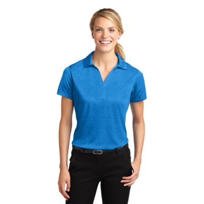 Sport Tek Ladies Heather Contender™ Polo LST660 Ladies Heather Contender™ Polo Thumbnail